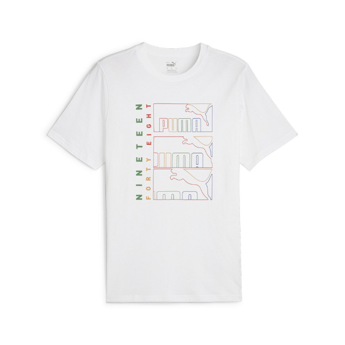 PUMA GRAPHICS Triple No. 1 Logo Tee